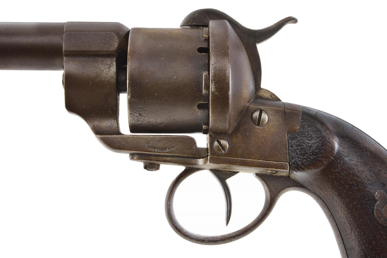 Lefaucheux, Lotto di due revolver Lefaucheux a spillo, calibro 11 mm