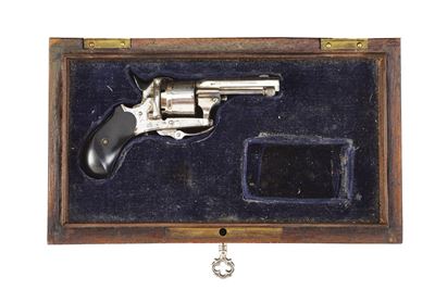 Claudin, Piccolo revolver a spillo con canna rigata ottagonale, brevetto «a Paris»
