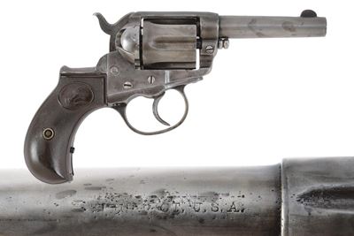 Colt, Revolver Colt Model 1877 “Lightning” (cal. .38 Colt), arma non attiva