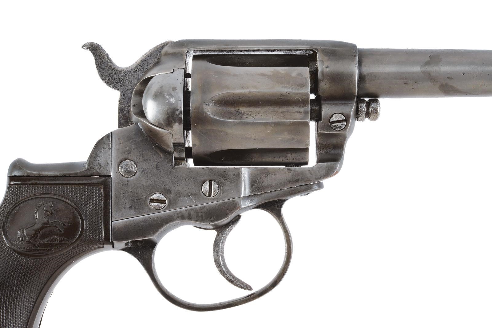 Colt, Revolver Colt Model 1877 “Lightning” (cal. .38 Colt), arma non attiva