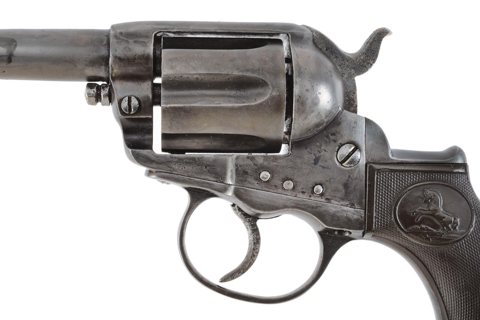 Colt, Revolver Colt Model 1877 “Lightning” (cal. .38 Colt), arma non attiva