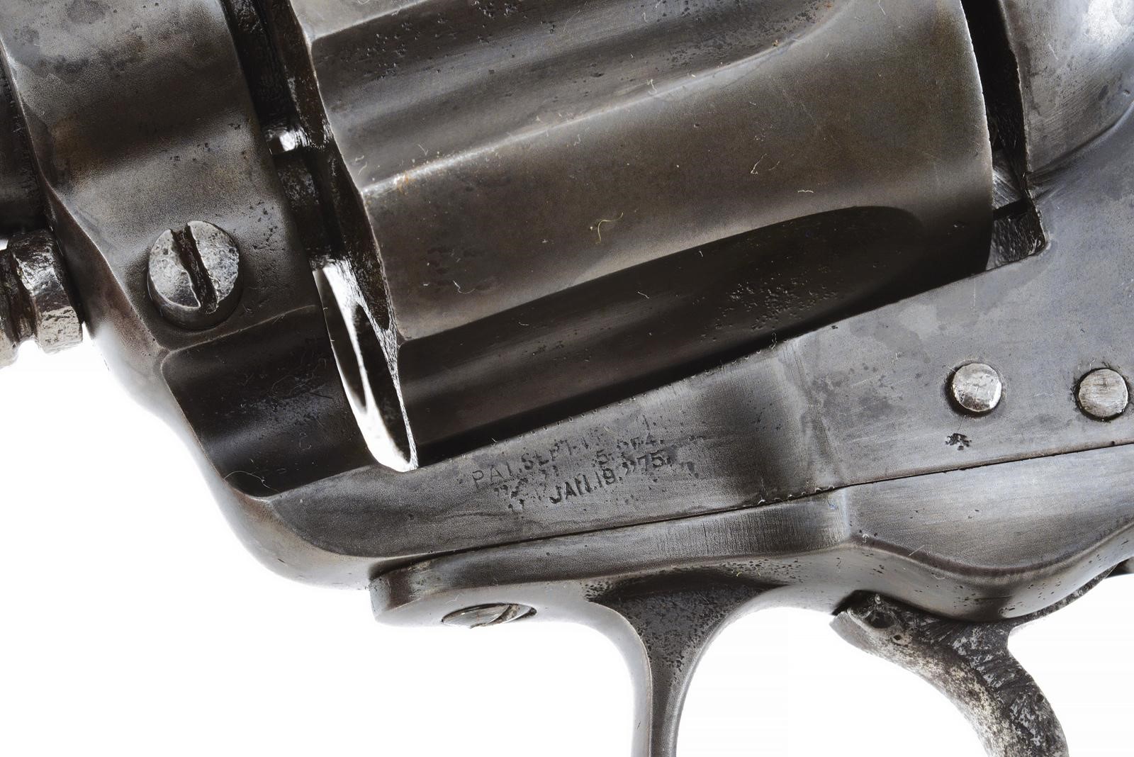 Colt, Revolver Colt Model 1877 “Lightning” (cal. .38 Colt), arma non attiva