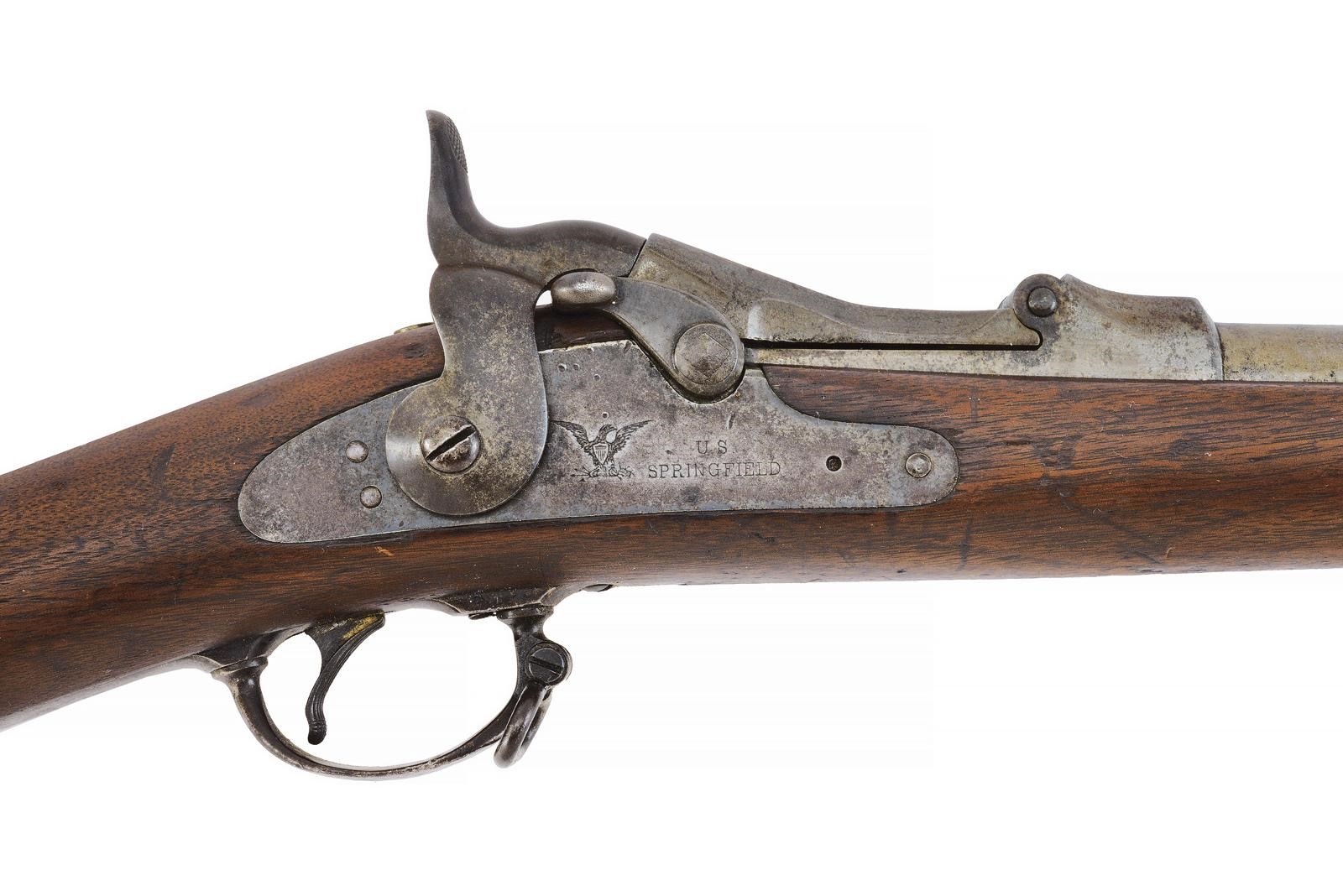 Arma lunga, fucile Springfield modello 1873 “Trapdoor”, cal. 45 (45-70) - struttura marcata U.S. ...