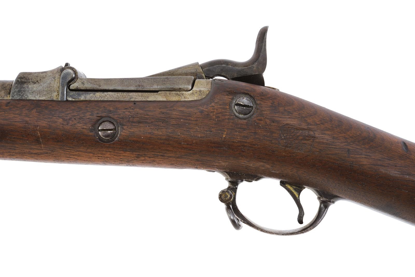 Arma lunga, fucile Springfield modello 1873 “Trapdoor”, cal. 45 (45-70) - struttura marcata U.S. ...