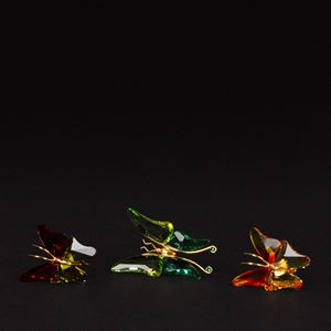 Tre farfalle