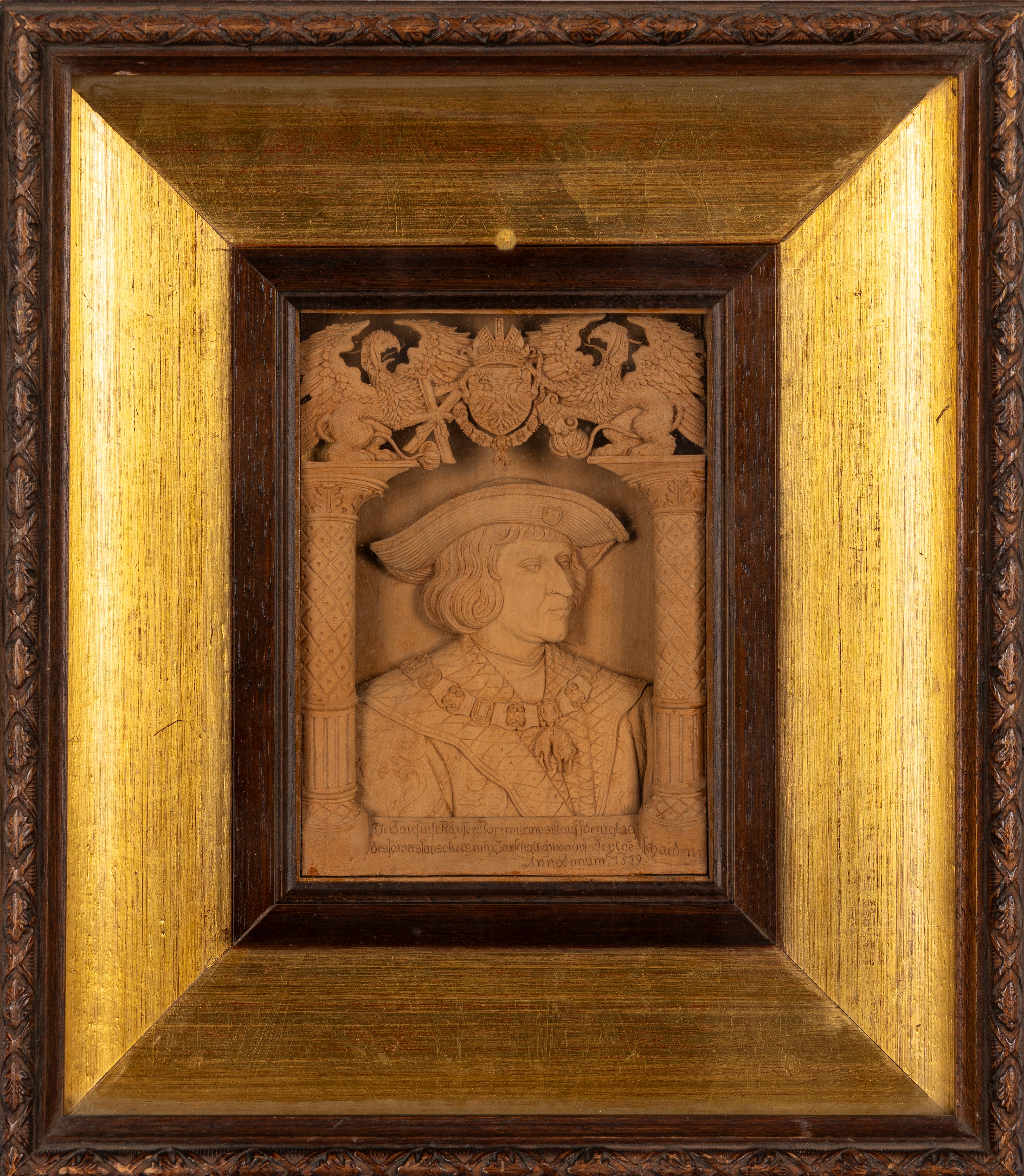 Scuola Tedesca, Fine Secolo XIX - Inizi Secolo XX - Ritratto di Massimiliano I d’Asburgo, altoril...