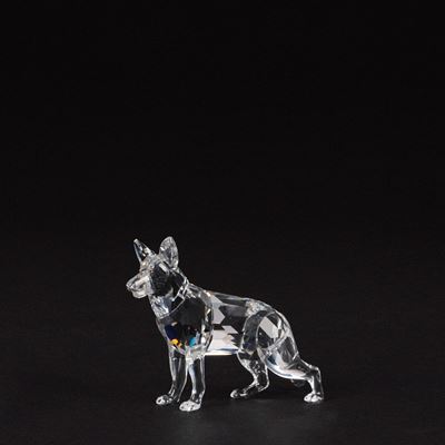 Pastore tedesco in cristallo (serie Pet's corner)