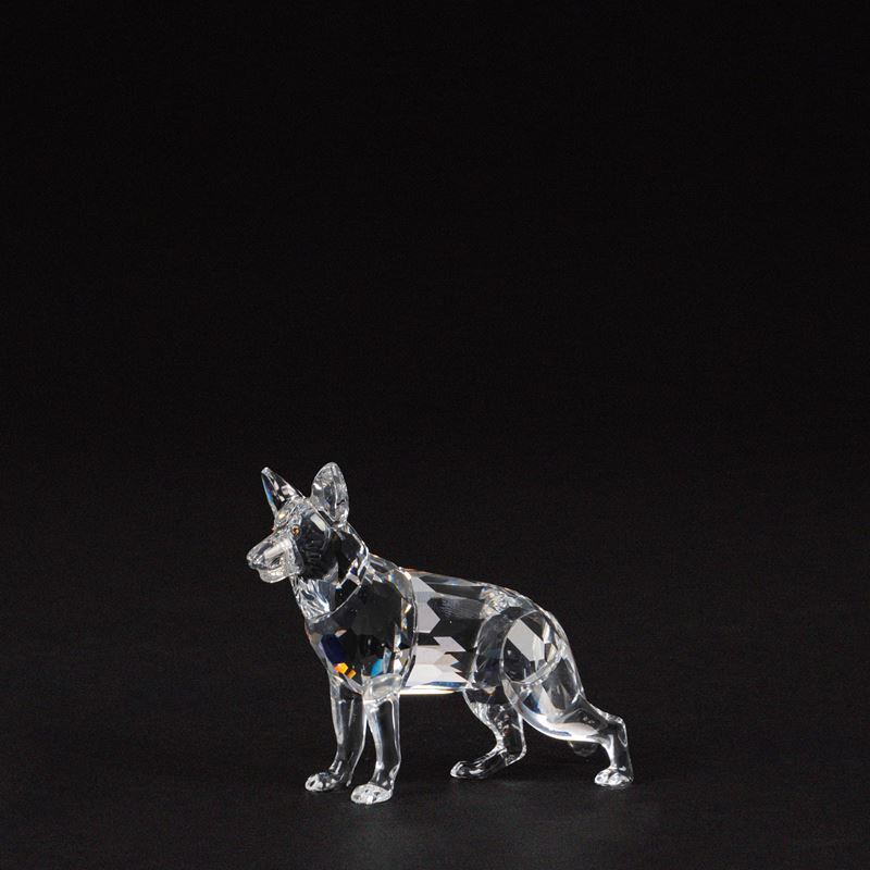 Swarovski - Pastore tedesco in cristallo (serie Pet's corner)