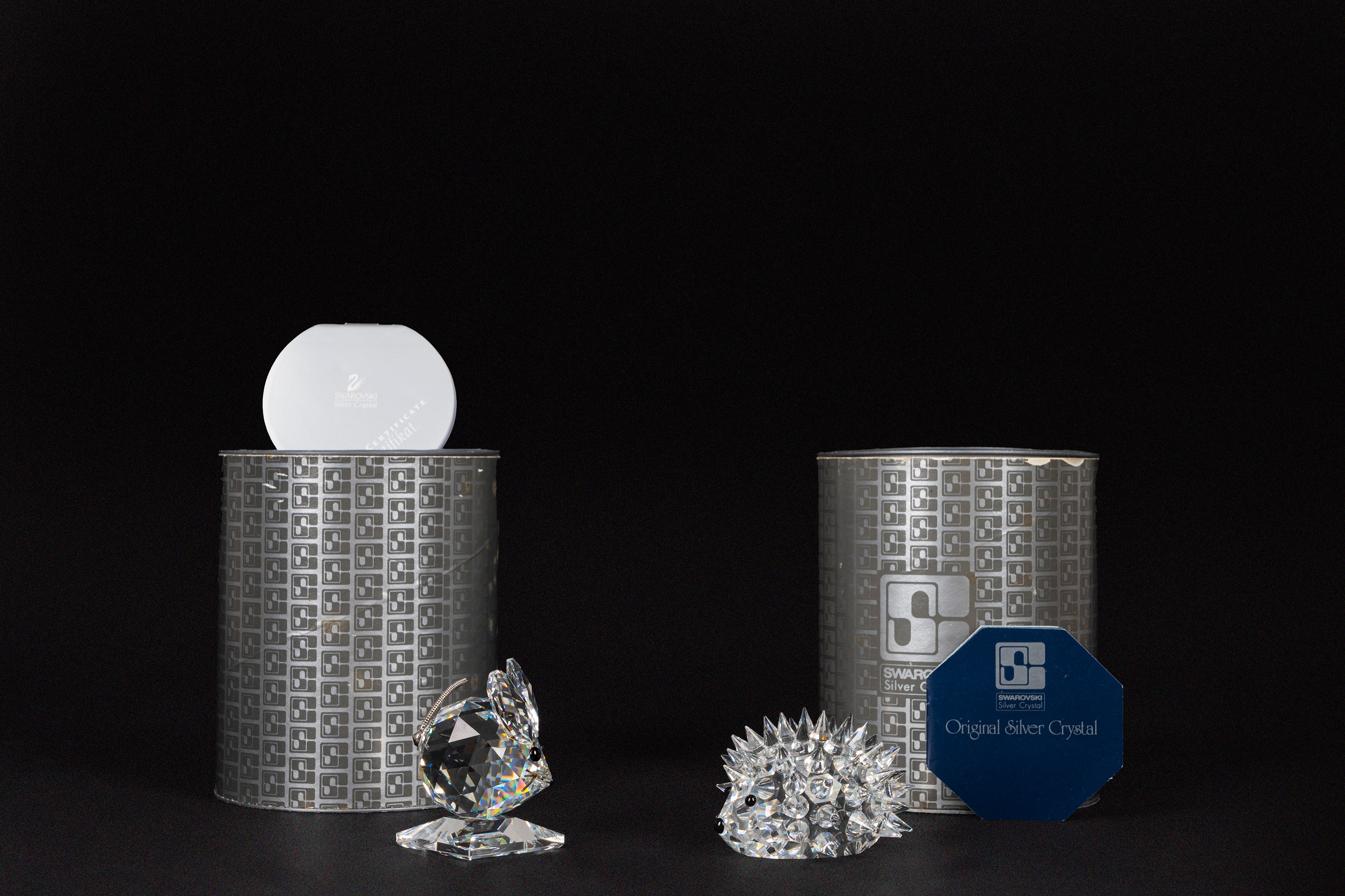 Swarovski - Topolino e Riccio (cristallo, serie “In the Summer Meadow”)
