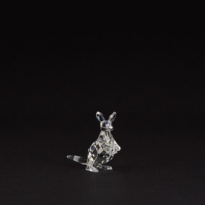 Canguro con cucciolo in cristallo Swarovski (n. 181756)