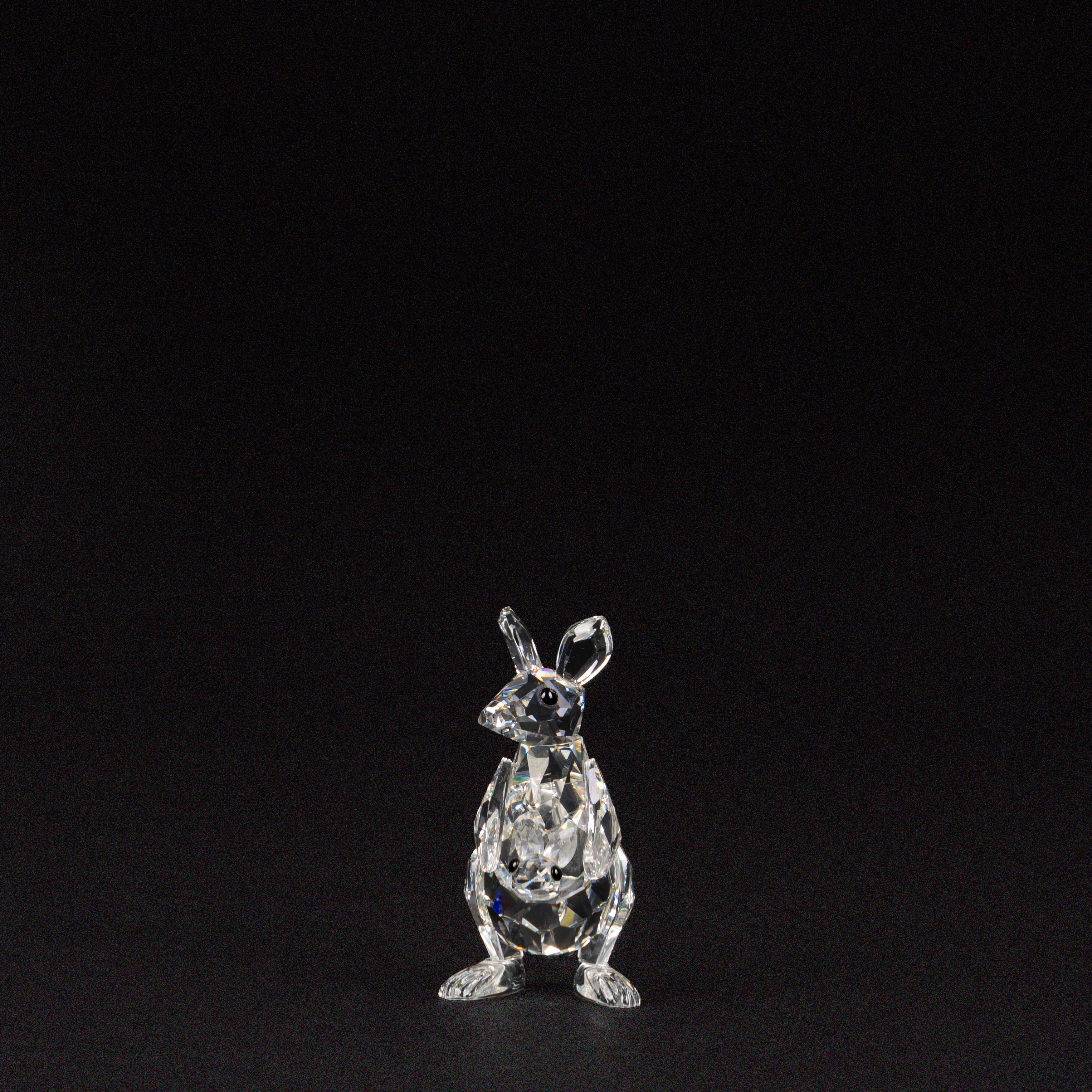 Canguro con cucciolo in cristallo Swarovski (n. 181756)