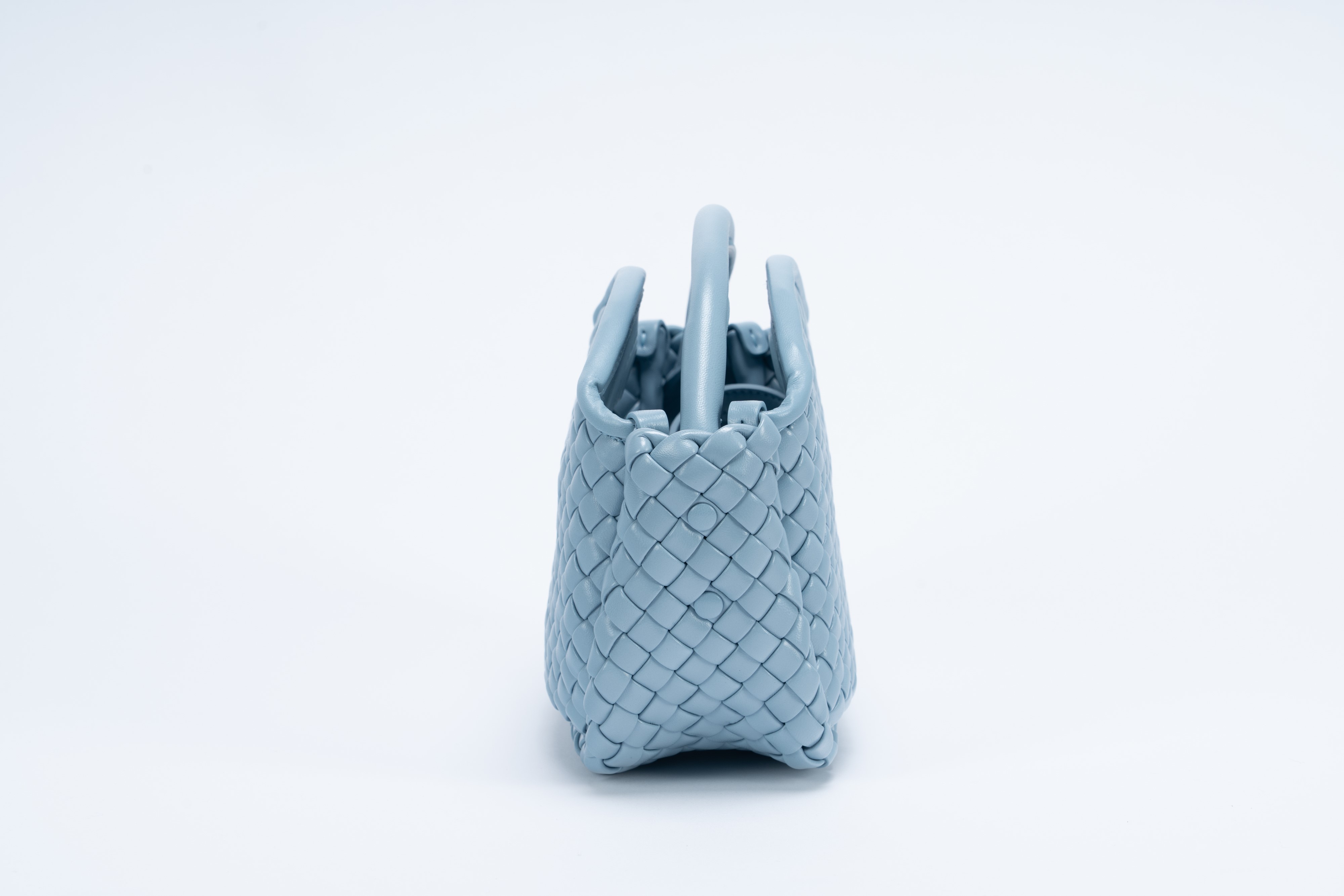 Bottega Veneta - Borsa Cobble top handle mini