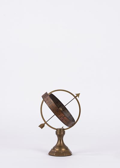 Astrolabio in ottone, piccolo formato