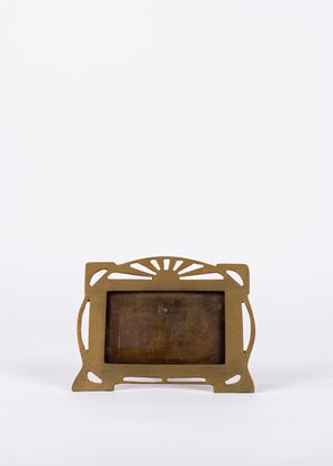 Cornice liberty in ottone