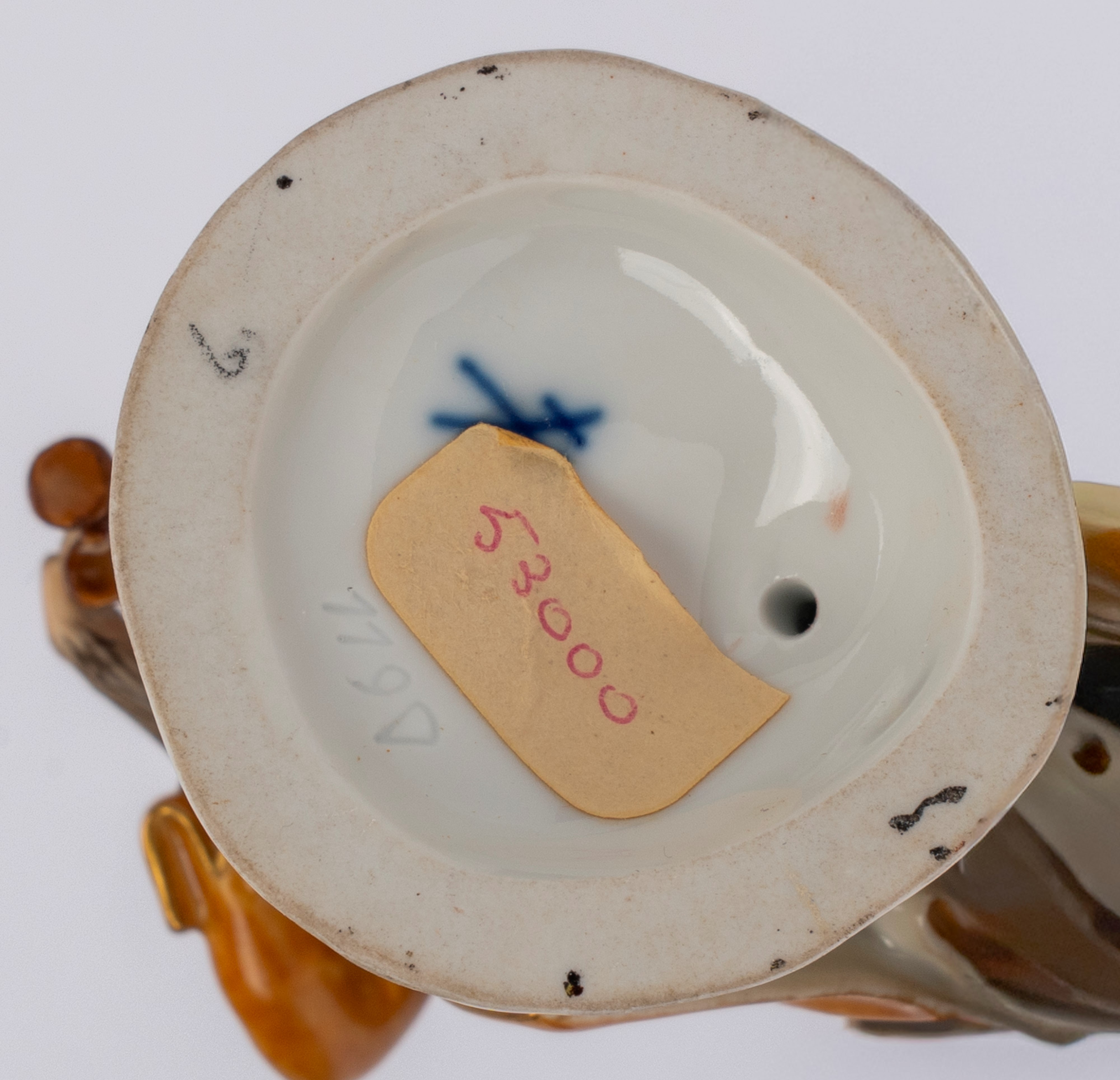 Manifattura di Meissen, Orchestra di scimmie in porcellana policroma, con leggio