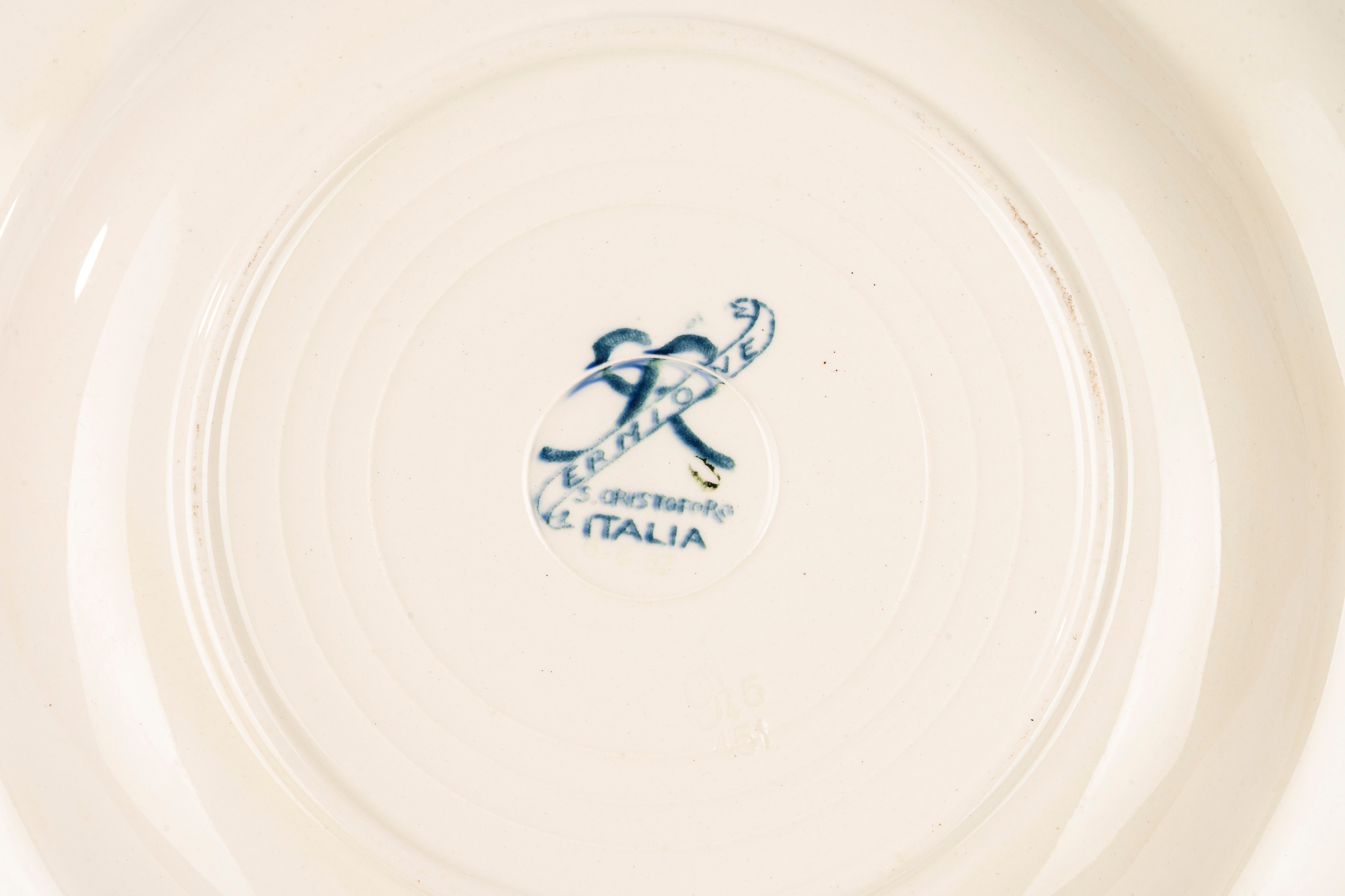 Gio Ponti - Set di Piatti della Serie Ermione, Anni 30 del Novecento