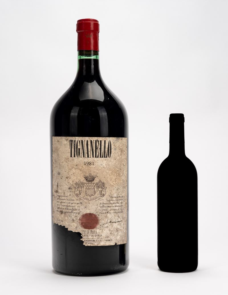 Italia - Tignanello 5L (1 bottiglia, 5 litri), 1981