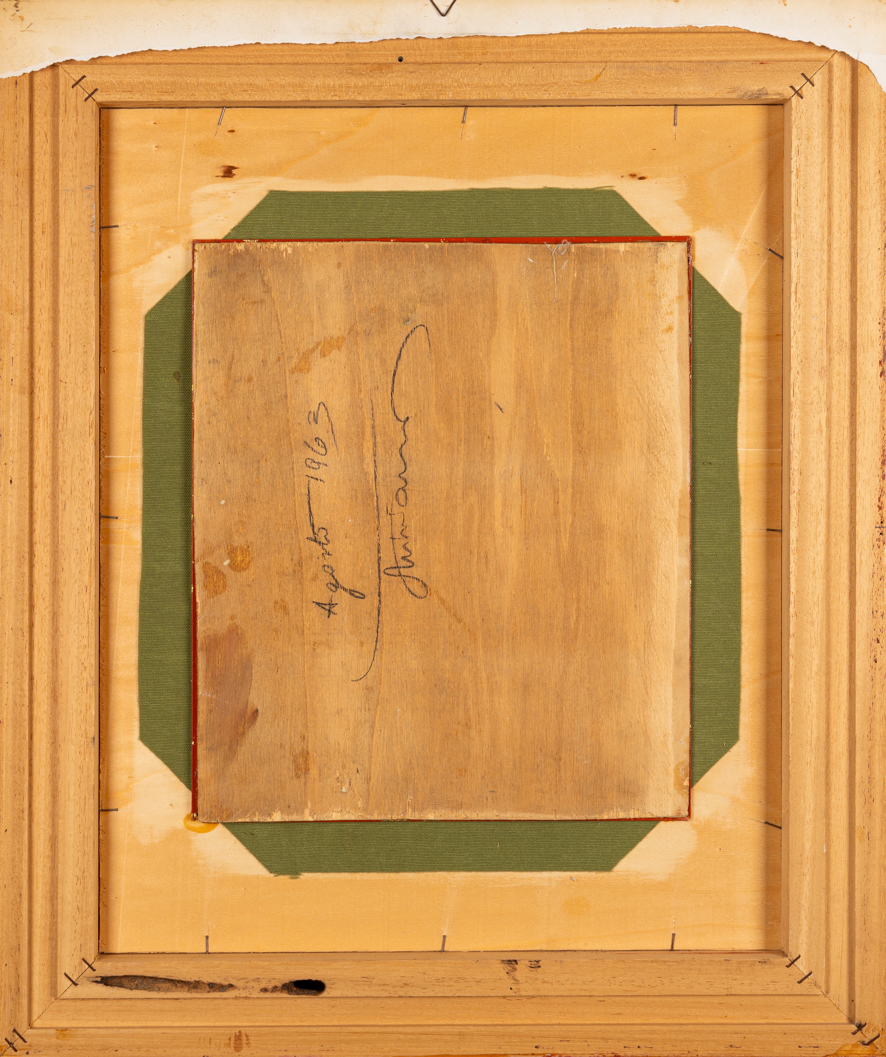 Scuola Italiana, Secolo XX - Scuola italiana, Ritratto di giovane donna, olio su tavola