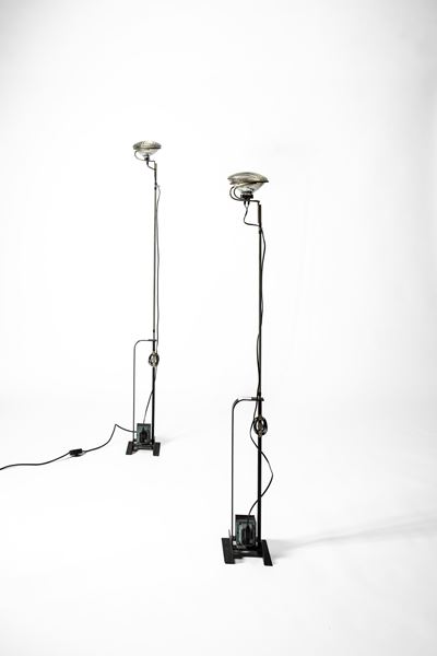 Coppia di lampade modello “Toio”, 1962