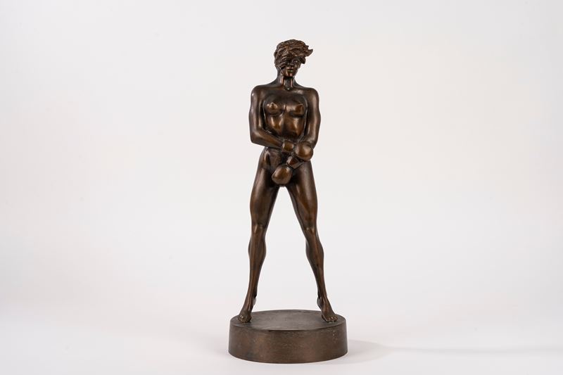 Giuliano Gemma - Figura femminile in bronzo