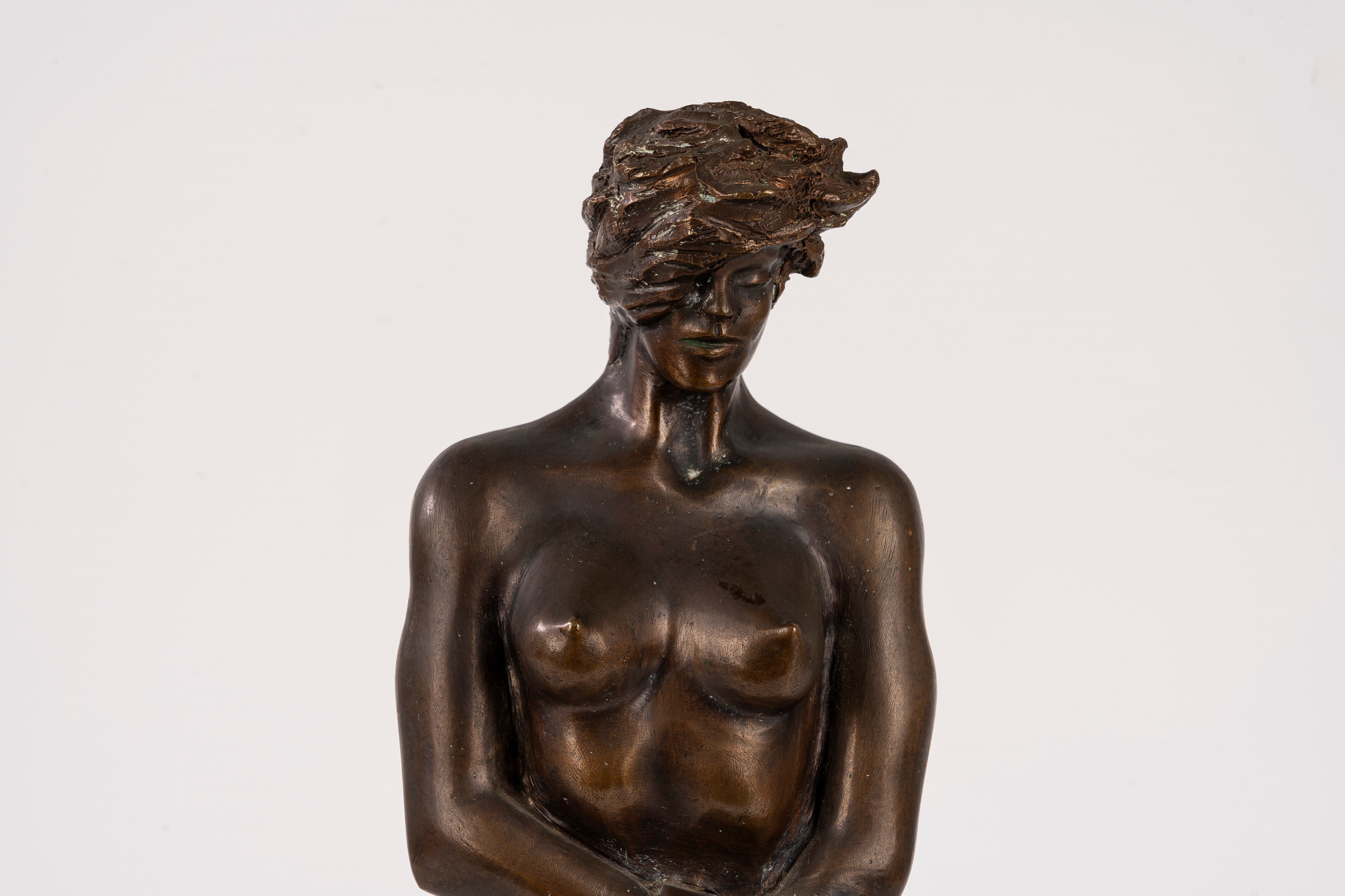 Giuliano Gemma - Figura femminile in bronzo
