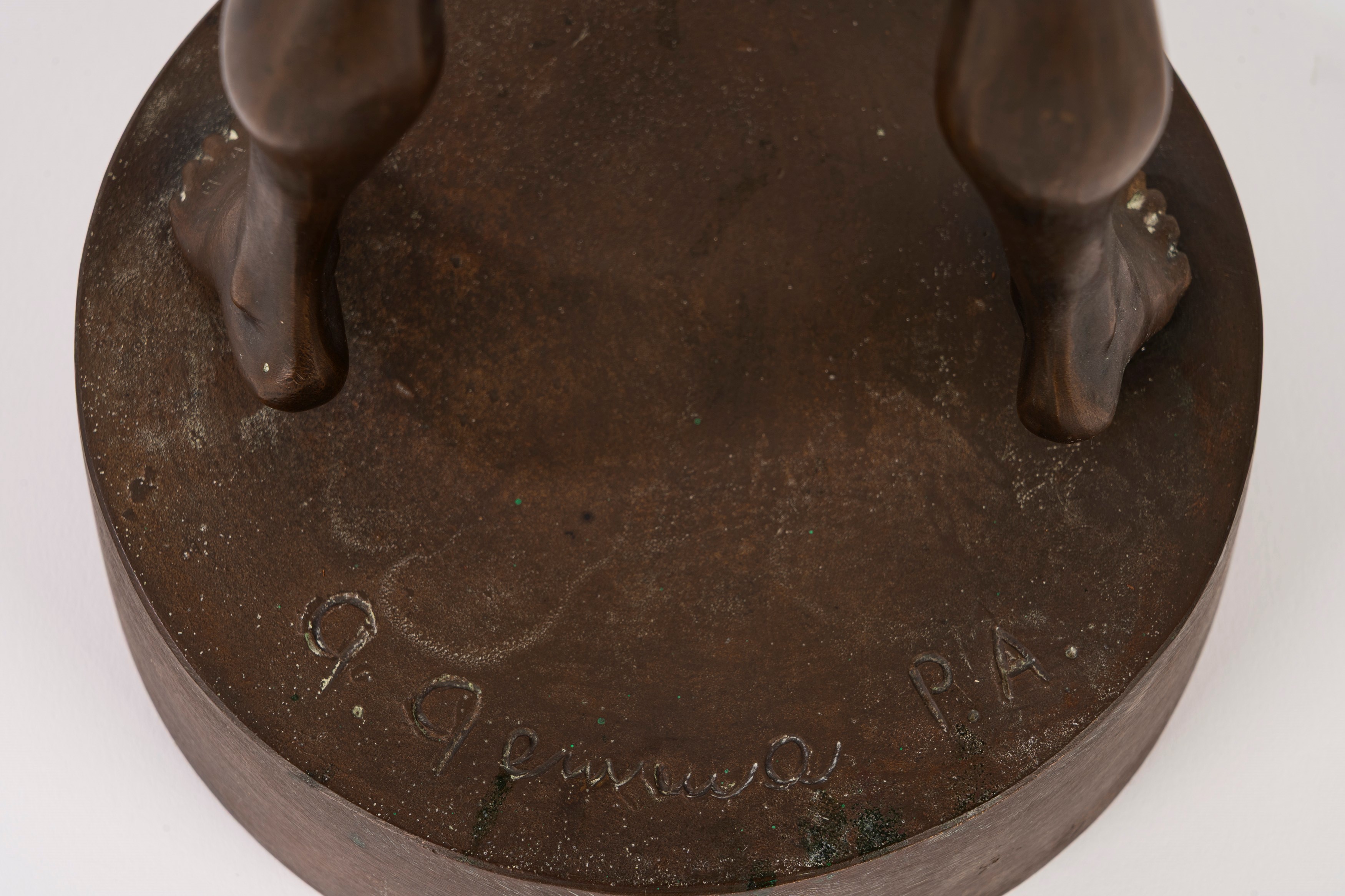 Giuliano Gemma - Figura femminile in bronzo