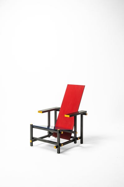 Sedia modello “Red & Blue”