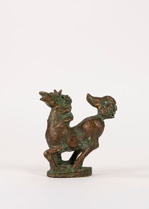 Cavallino in bronzo