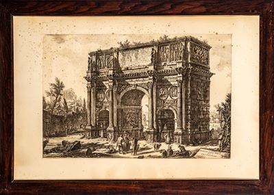 Piranesi, Giovanni Battista, Veduta dell’Arco di Costantino