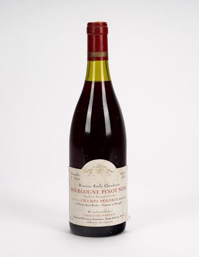 Chandonais?, Domaine Emile Chandesais, Bourgogne Pinot Noir, Champs Pedrix, 1988 (1 bottiglia)