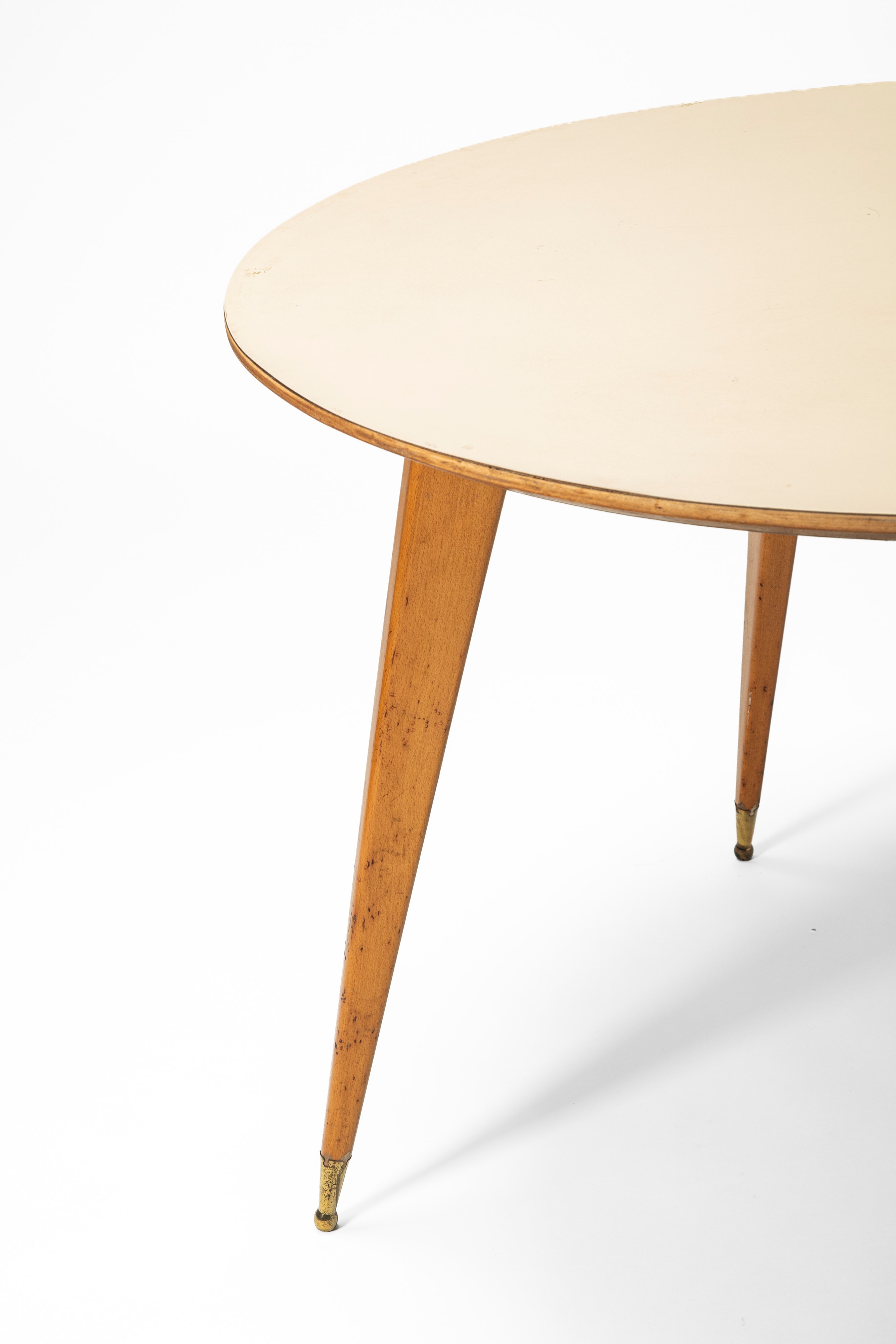 Gio Ponti - Tavolo con piano in formica e struttura in legno