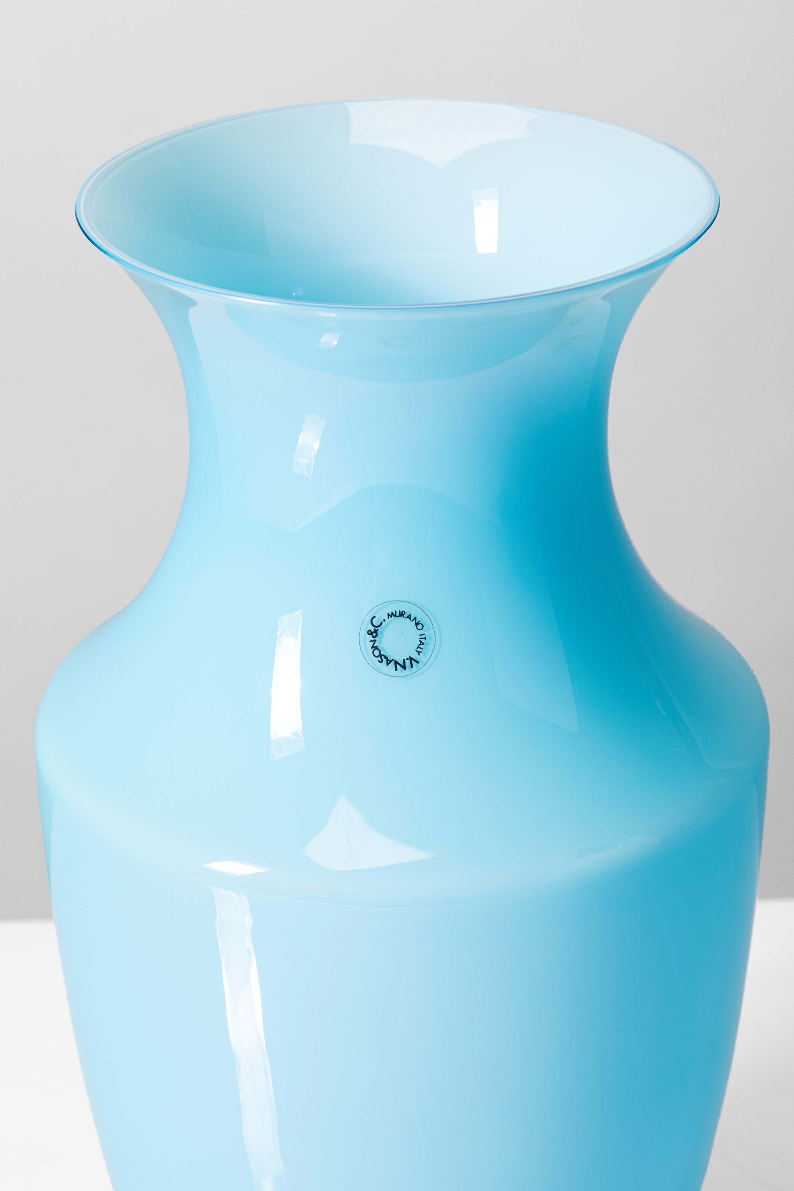 Vincenzo Nason - Vaso e centrotavola in vetro di Murano