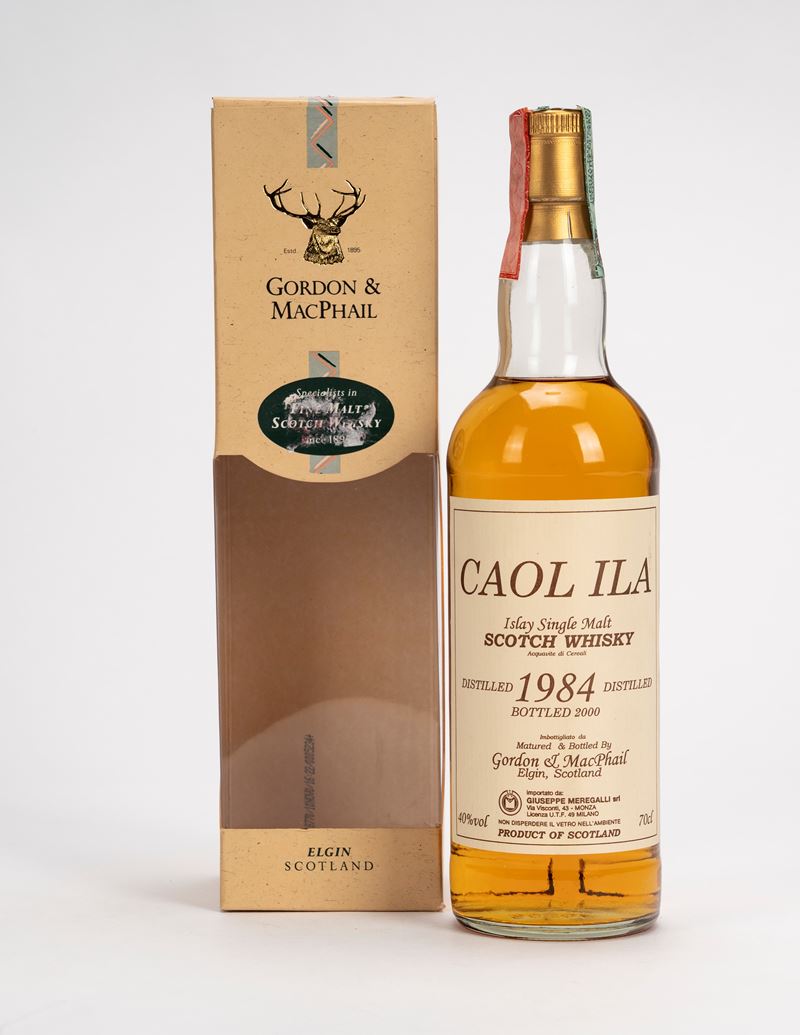 Scozia - Whisky Caol Ila, Islay Single Malt Scotch Whisky, distillato 1984 imbottigliato 2000