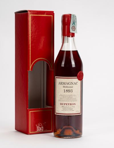 Dupeyron, Armagnac Millésimé (70 cl, 40% vol), 1893