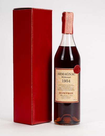 Armagnac Millésimé Dupeyron, Armagnac in bottiglia (1954)