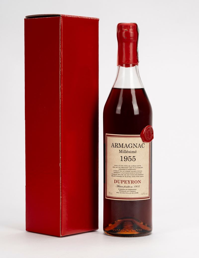 Francia - Armagnac Millésimé Dupeyron, 1955