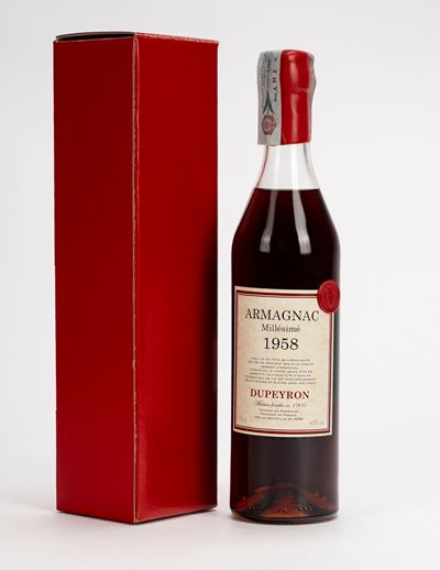 Armagnac Millésimé Dupeyron, 1958 (1 bottiglia)