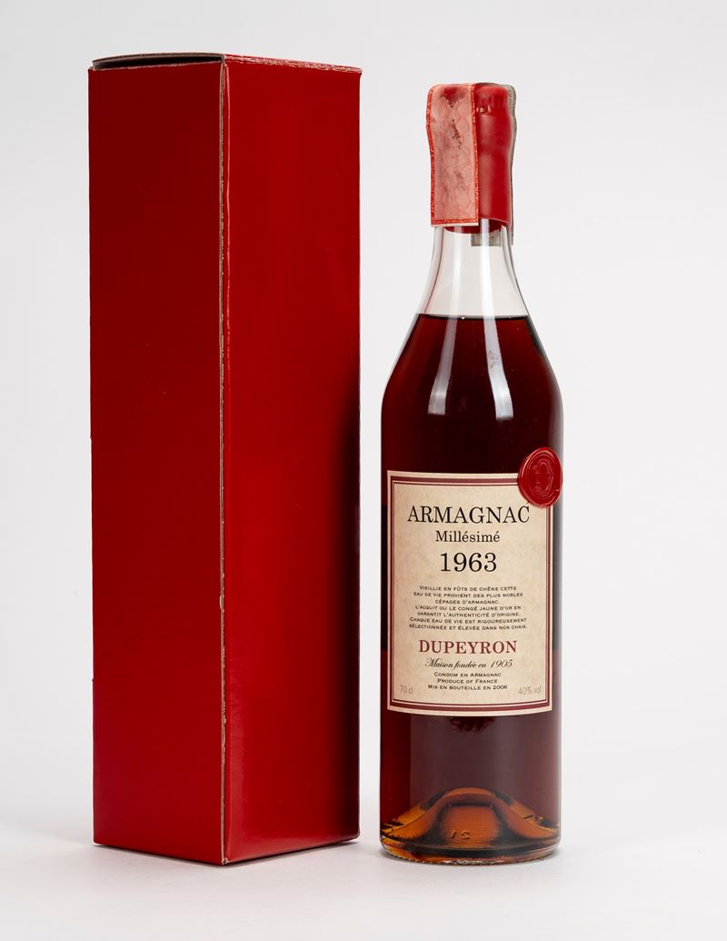 Francia - Armagnac, Armagnac Millésimé Dupeyron (1 bottiglia)