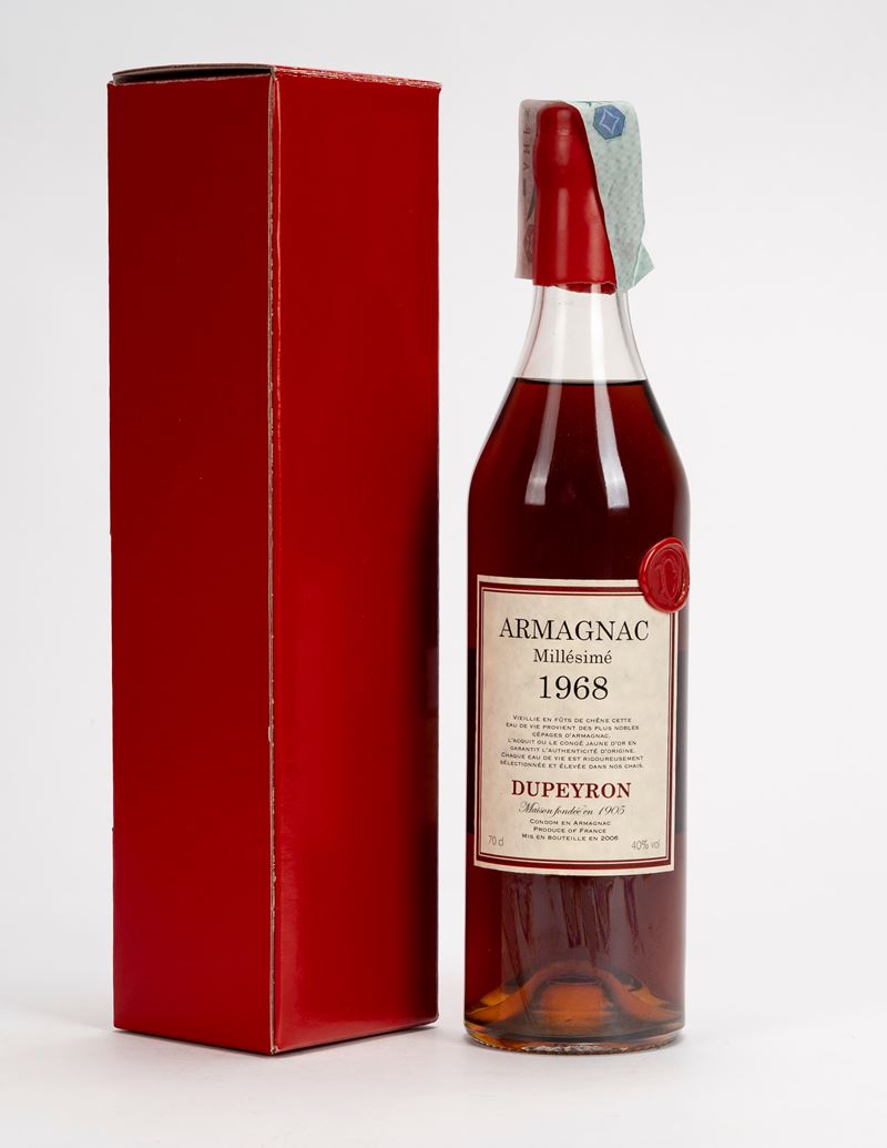 Francia - Armagnac Dupeyron, Armagnac Millésimé (1968) – 1 bottiglia