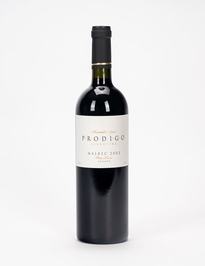 Vino Malbec Reserva «La Consulta» (Valle de Uco, Mendoza), 2003
