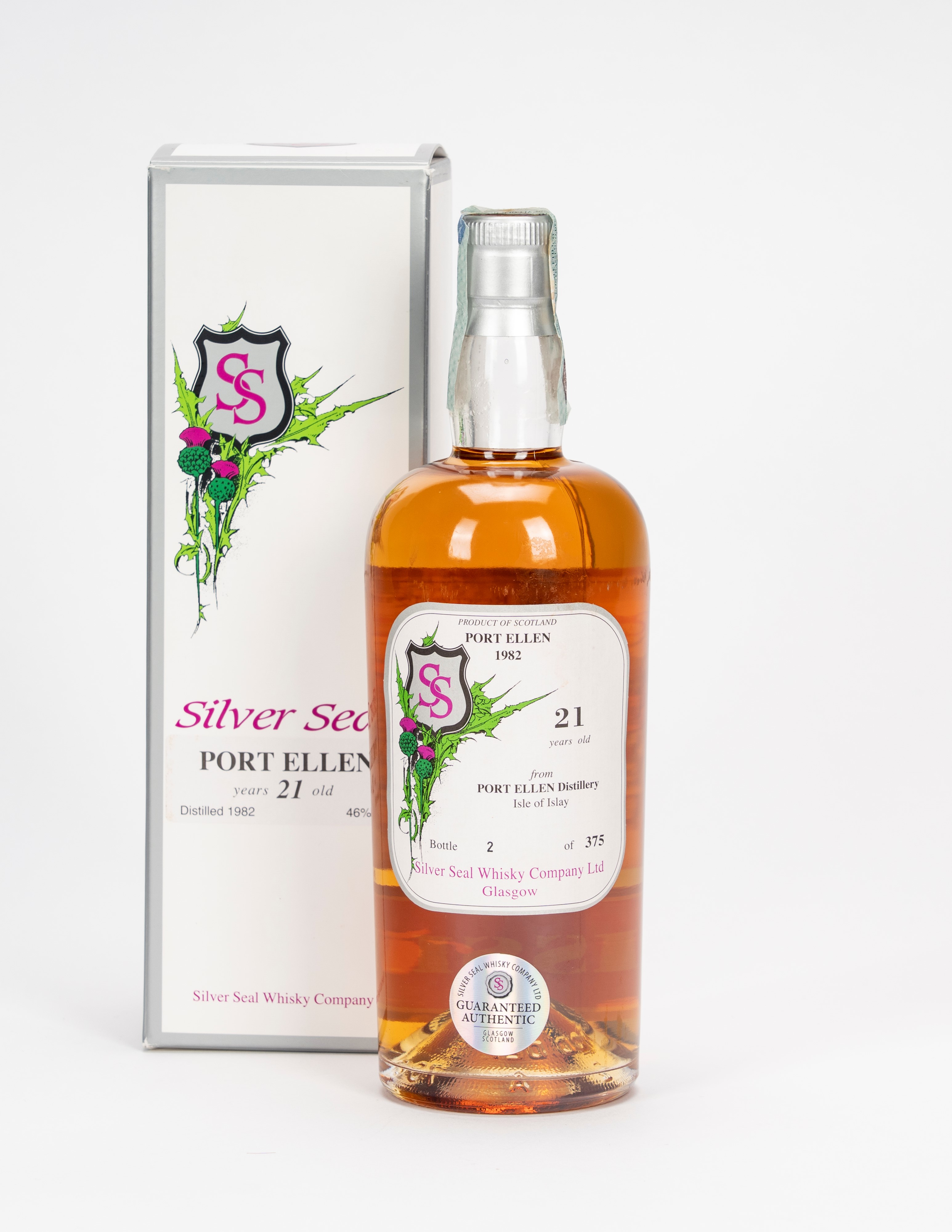 Scozia - Whisky scozzese, Silver Seal Pure Islay Malt, 21 anni, 46% vol