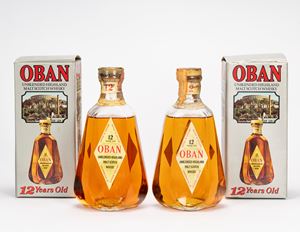 Oban Unblended Highland Malt Scotch Whisky 12 yo (2 BT)