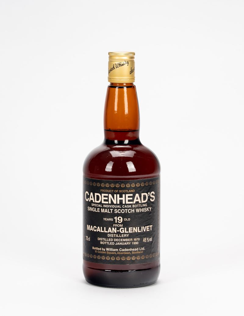 Scozia - William Cadenhead Ltd., Cadenhead's Single Malt Scotch Whisky 19 anni (1 bottiglia)