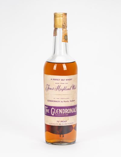 The Glendronach Finest Highland Malt, 1 bottiglia (70° proof)