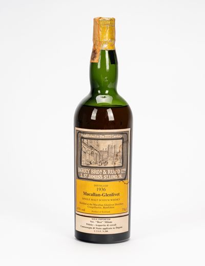 Macallan-Glenlivet, 1 bottiglia (distillazione 1936)