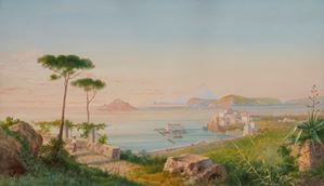 Mattino sul golfo di Napoli