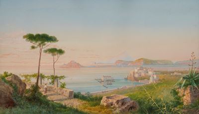 Mattino sul golfo di Napoli
