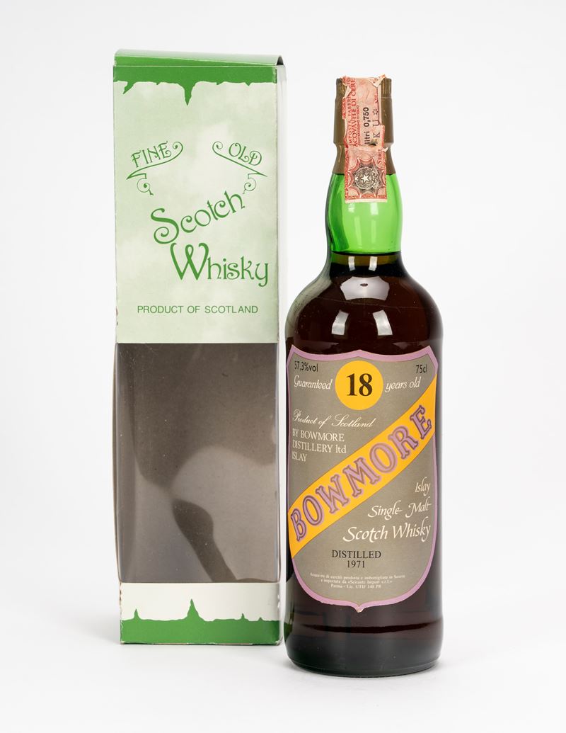 Scozia - Bowmore, Islay Single Malt Scotch Whisky 18 anni (1 bottiglia)