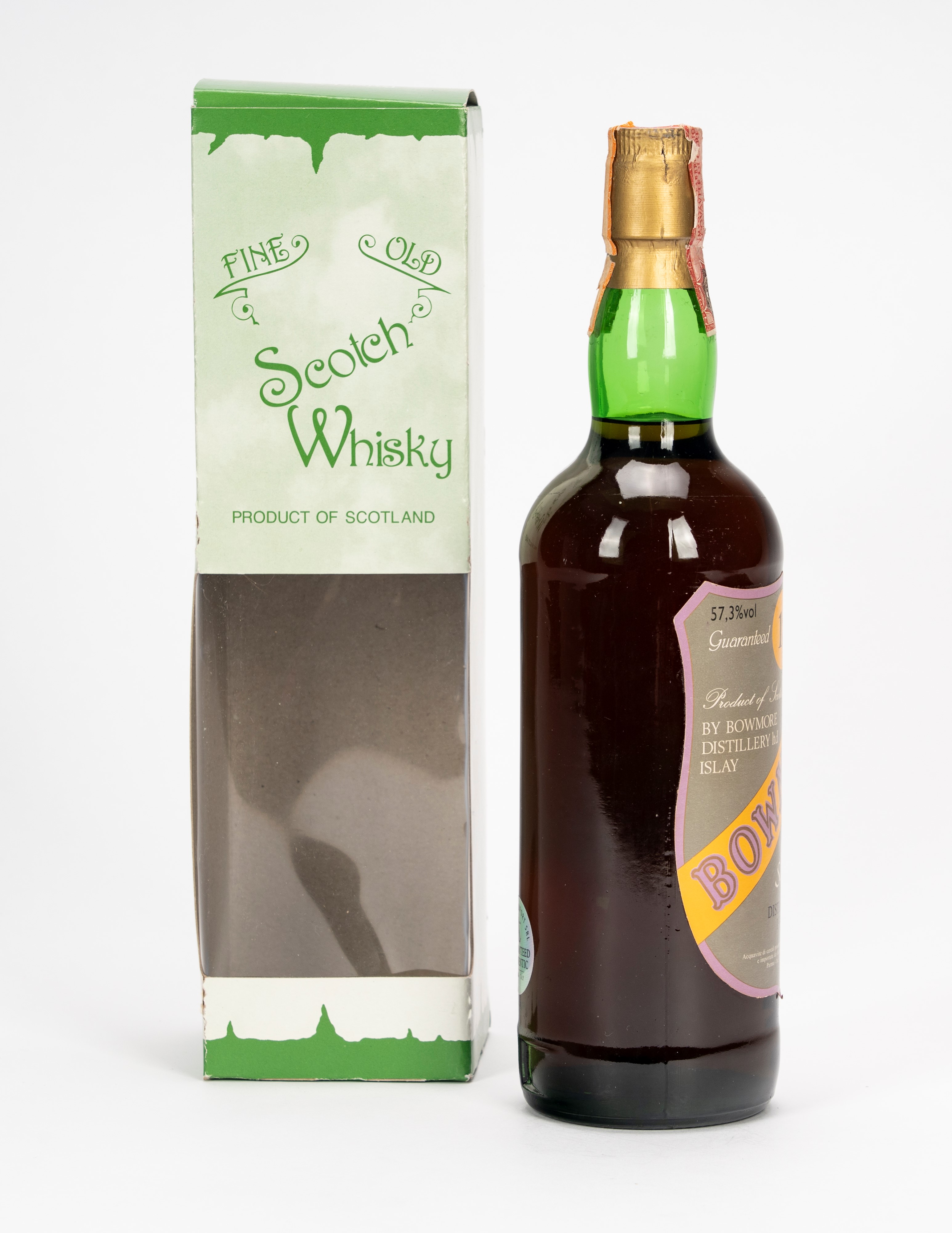 Scozia - Bowmore, Islay Single Malt Scotch Whisky 18 anni (1 bottiglia)