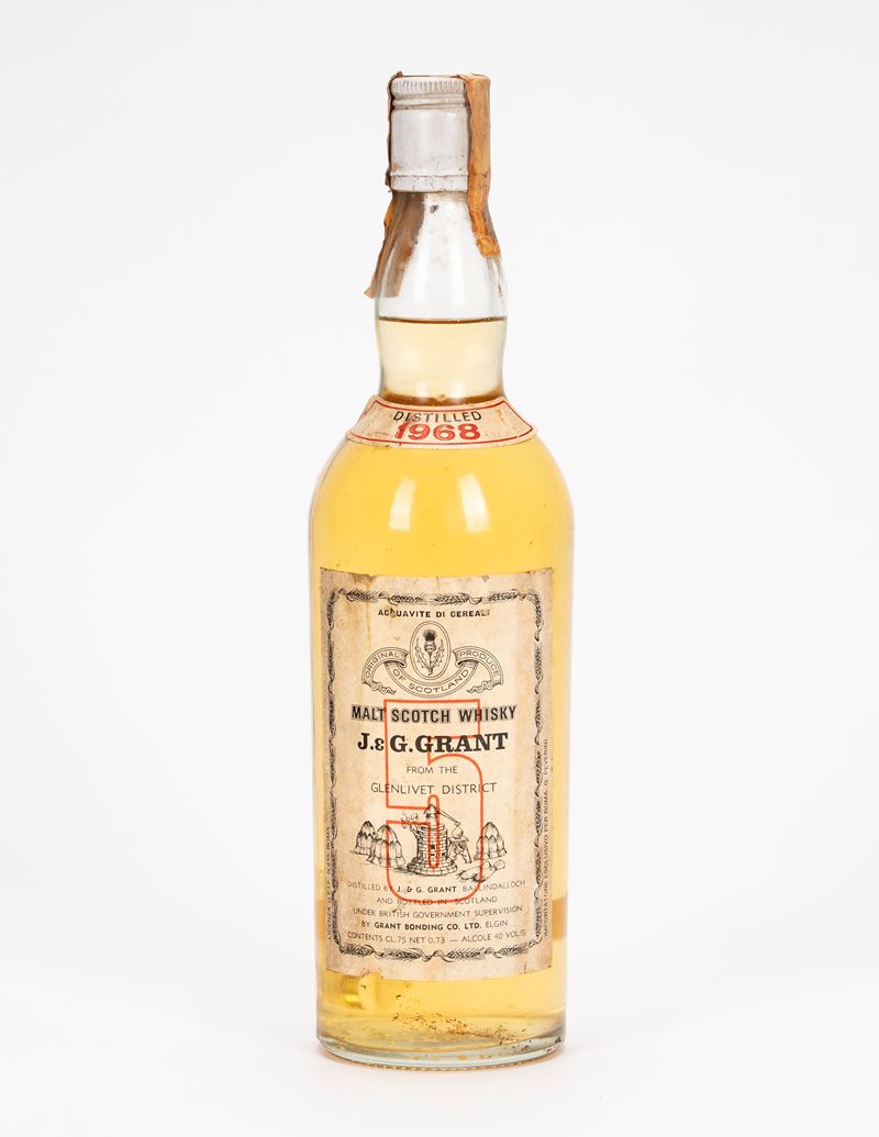 Scozia - J. & G. Grant, Malt Scotch Whisky 5 anni (1 bottiglia)
